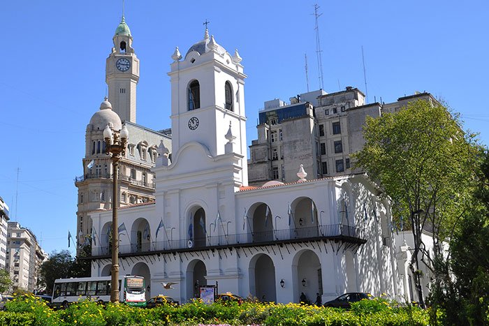 Cabildo de Buenos Aires, edificio histórico en Plaza de Mayo