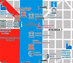 mapa la plata